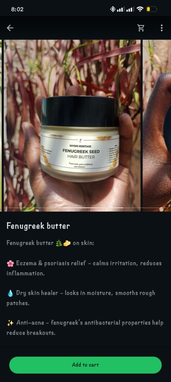 Fenugreek Butter