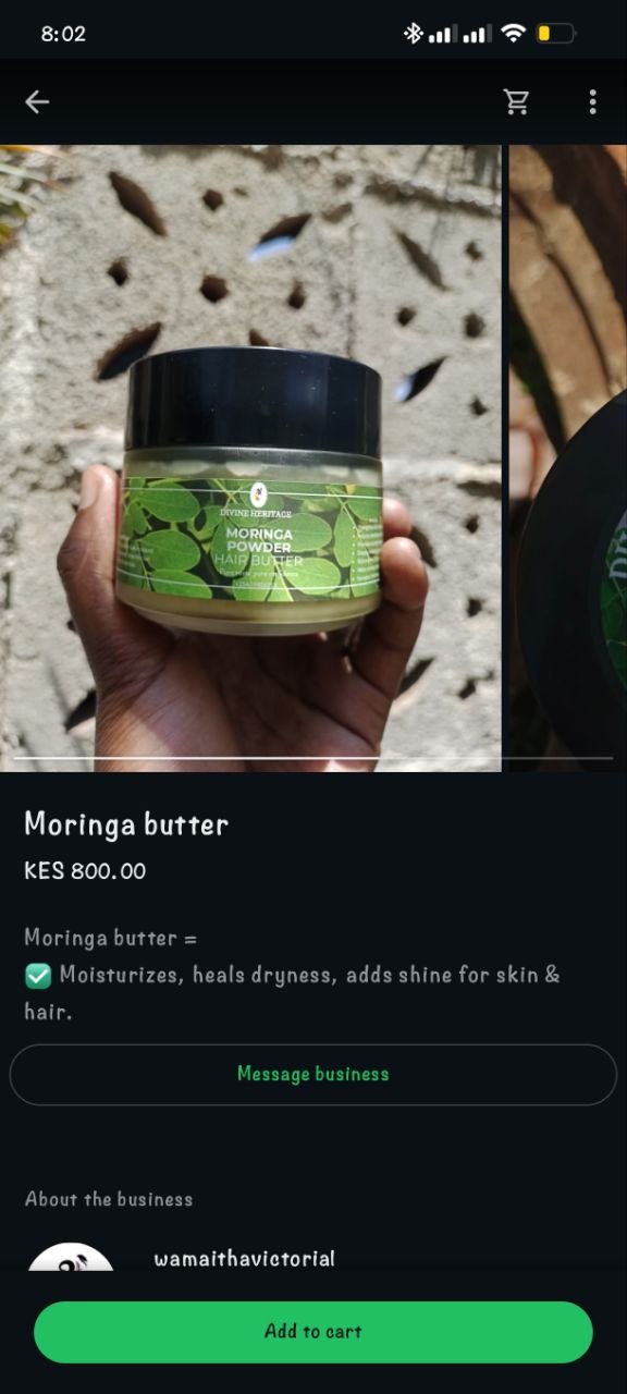 Moringa Butter