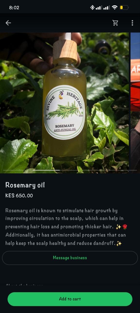 Rosemary Oil